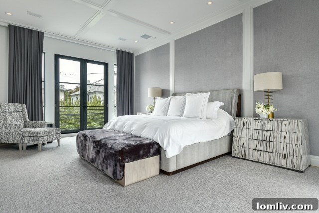 Luxurious bathroom with modern fixtures and high-quality materials