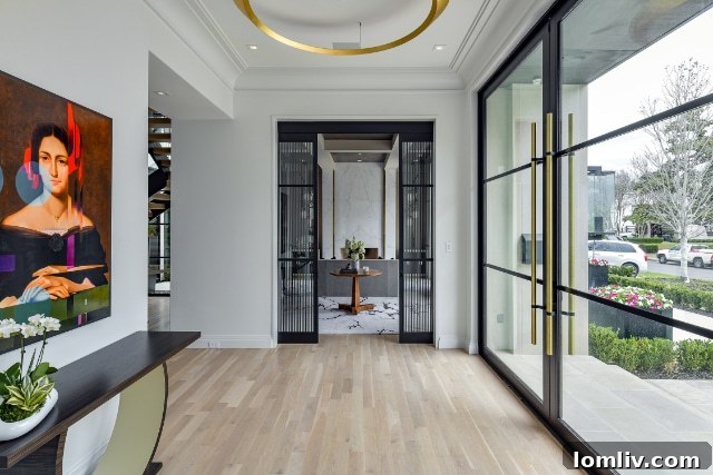 Modern luxury interior design in a Dallas spec home