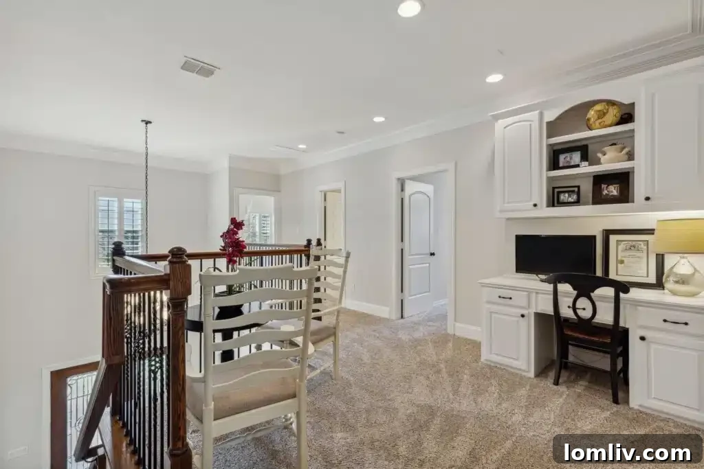 Large walk-in shower with handsome tilework in the primary bathroom