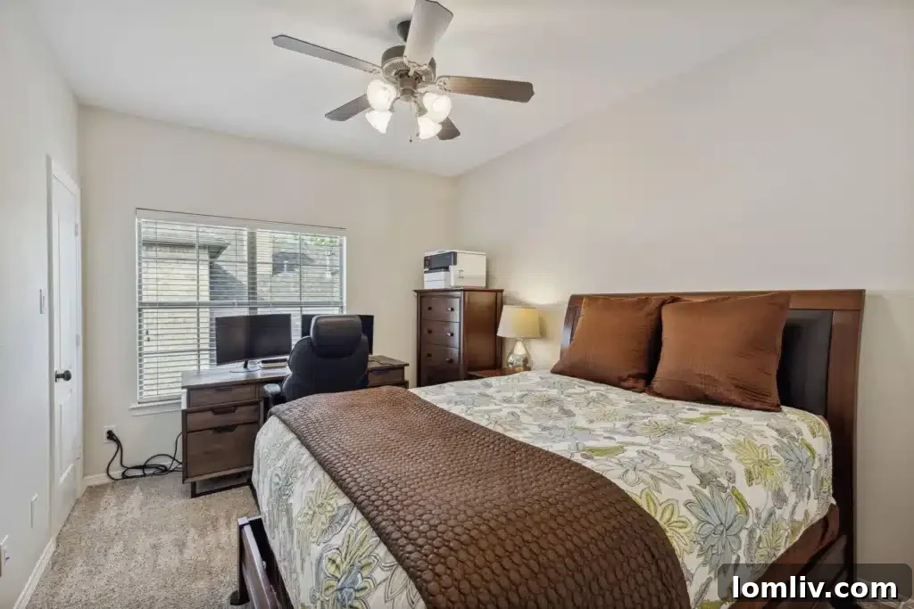 Fifth bedroom, offering versatility for various family needs