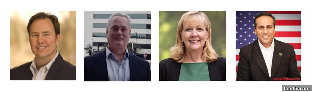 Brian Hasenbauer, Chris Carter, Kathy Stewart, Sirrano Keith Baldeo