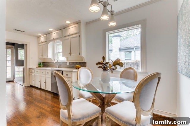 Stylish interior design showcasing modern decor and natural light in a spacious room