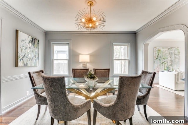 Modern kitchen with a stylish tiled alcove housing a gas range