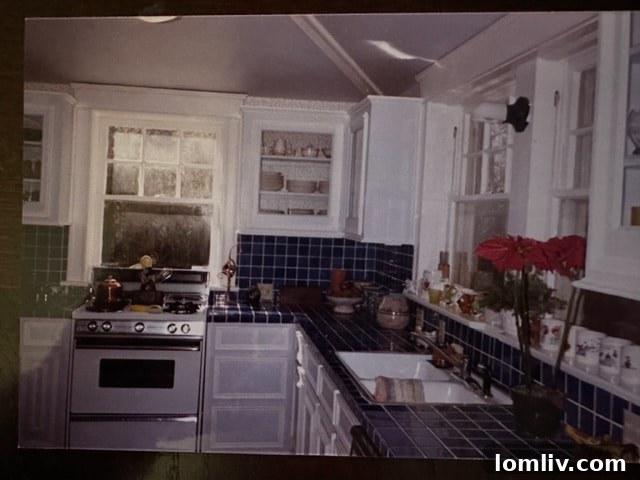 Interior view of a living space at 6017 Swiss Avenue in 1985, showing period appropriate decor, intricate architectural details, and the inviting ambiance that attracted the Hoffmans.