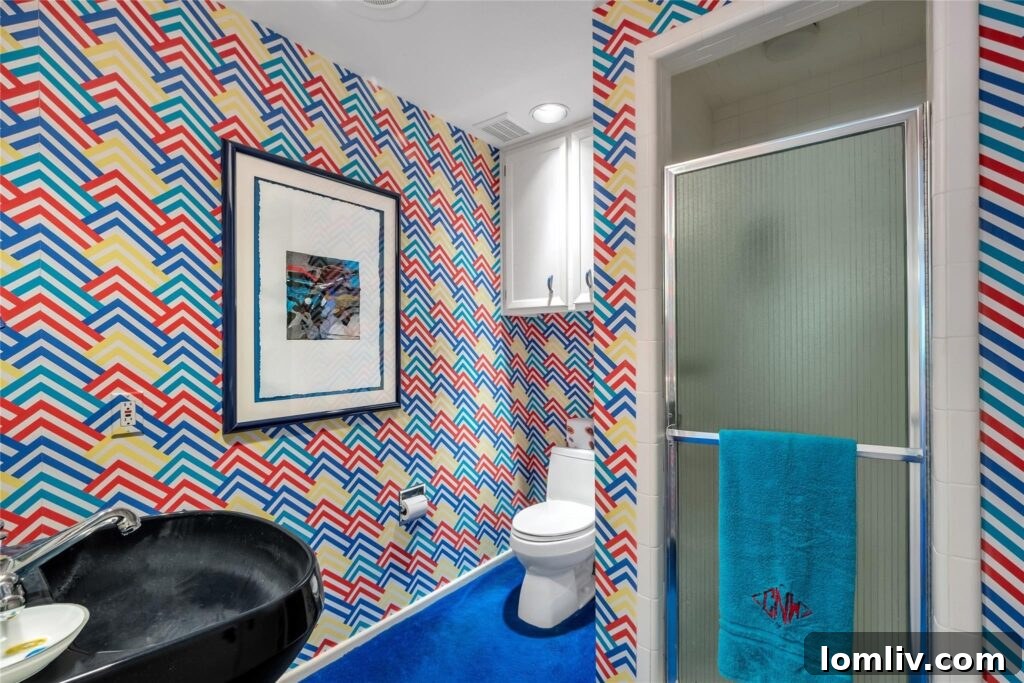 Vintage Sofa in Nash Estate Lower Level