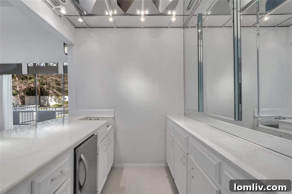 Nash Estate Living Area with Wet Bar