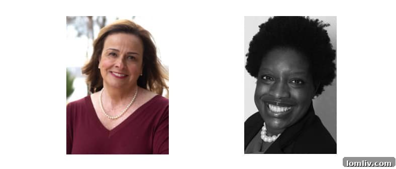 Paula Blackmon and Kendra Madison, candidates for Dallas City Council District 9.