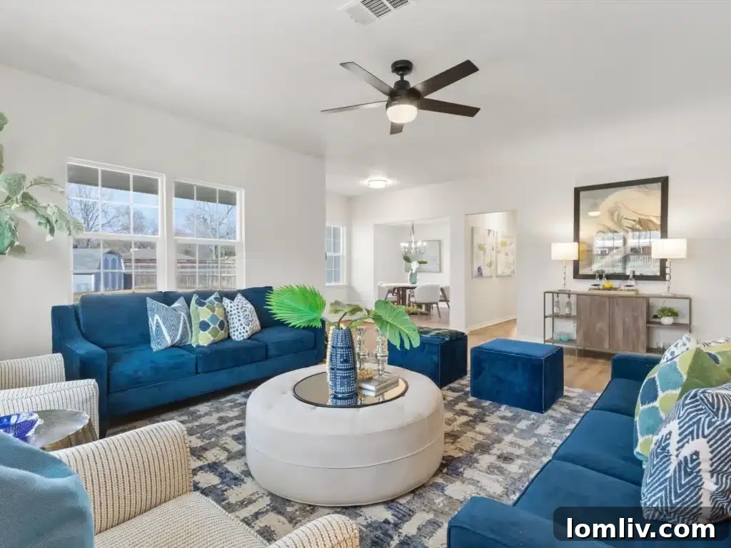 Renovated lake house exterior on Lake Granbury