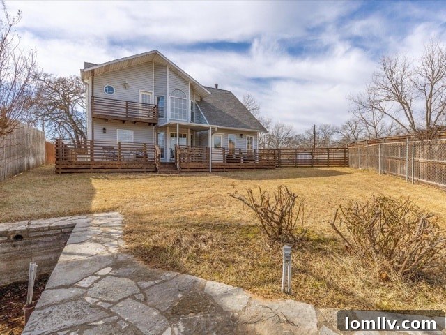 Boat dock and lake view from the property