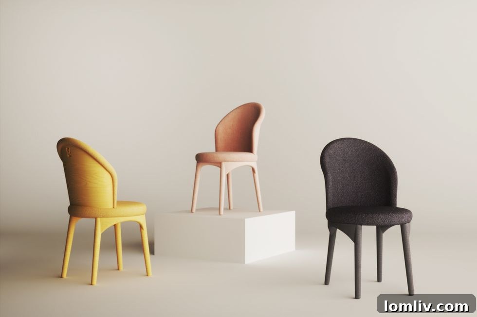 Fendi Casa's new collection features fashion-forward color choices like yellow micro bouclé, pink velvet, and grey bouclé, reflecting current luxury interior trends.