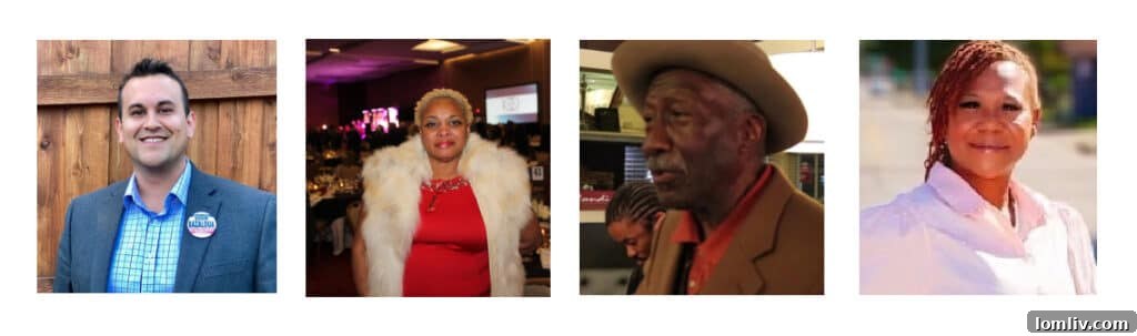 District 7 Candidates: Adam Bazaldua, Tracy Dotie Hill, Marvin E. Crenshaw, Okema Thomas