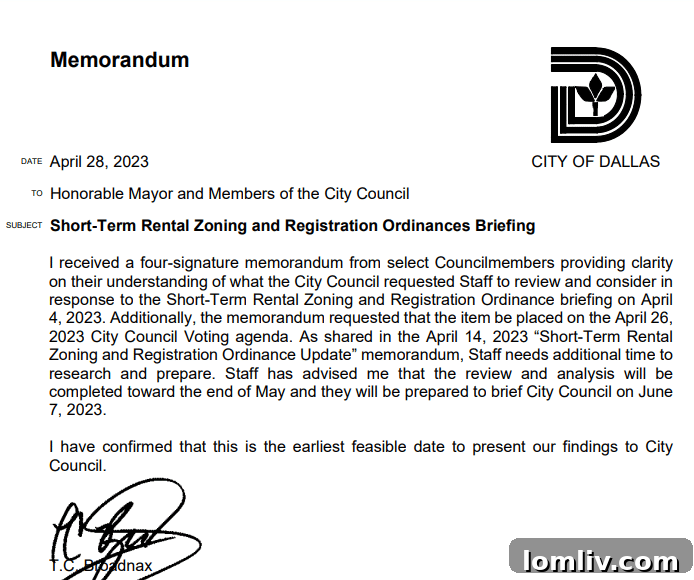 Dallas Council to Address Short-Term Rentals June 7 3 A depiction of a residential street in Dallas, highlighting the impact of short-term rentals