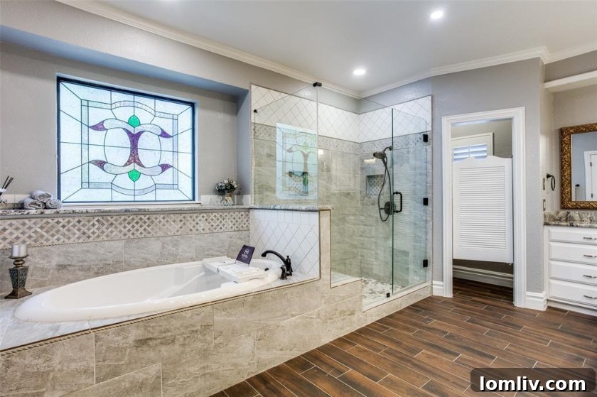 This Canyon Oaks Home: The Argyle Standard of Seamless Living 12 Luxurious Bathroom Vanity