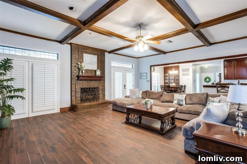 This Canyon Oaks Home: The Argyle Standard of Seamless Living 7 Modern Kitchen with Island in Argyle Residence
