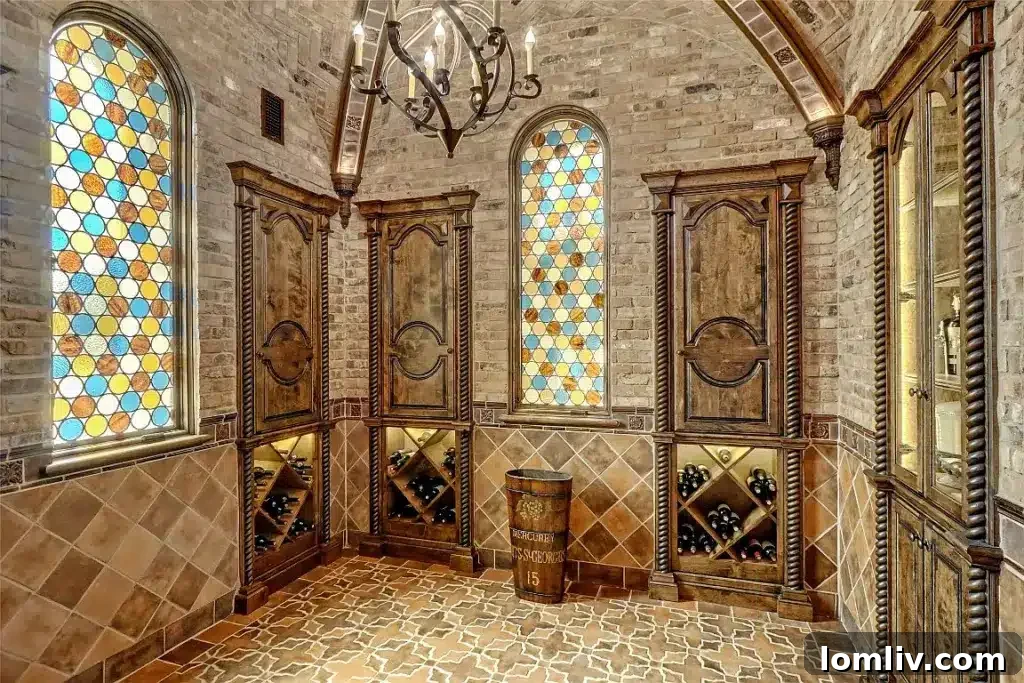 Colleyville Luxury: Homes That Redefine Grandeur 19 Elegant dining room with intricate ceiling details and ample space for entertaining at 5513 Montclair Drive