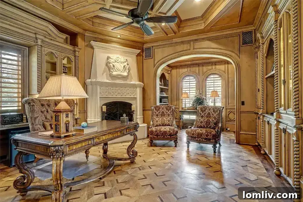 Colleyville Luxury: Homes That Redefine Grandeur 23 Sophisticated wine grotto, perfect for storage and tasting, at 5513 Montclair Drive