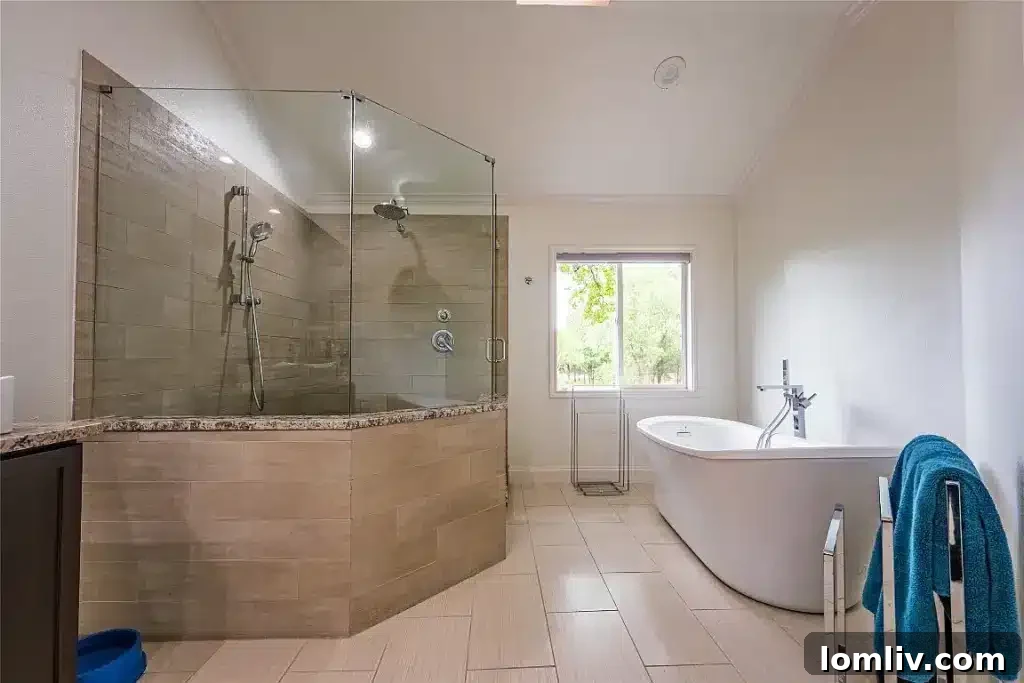 Colleyville Luxury: Homes That Redefine Grandeur 10 Dedicated home office space with ample natural light at 7312 Hix Court