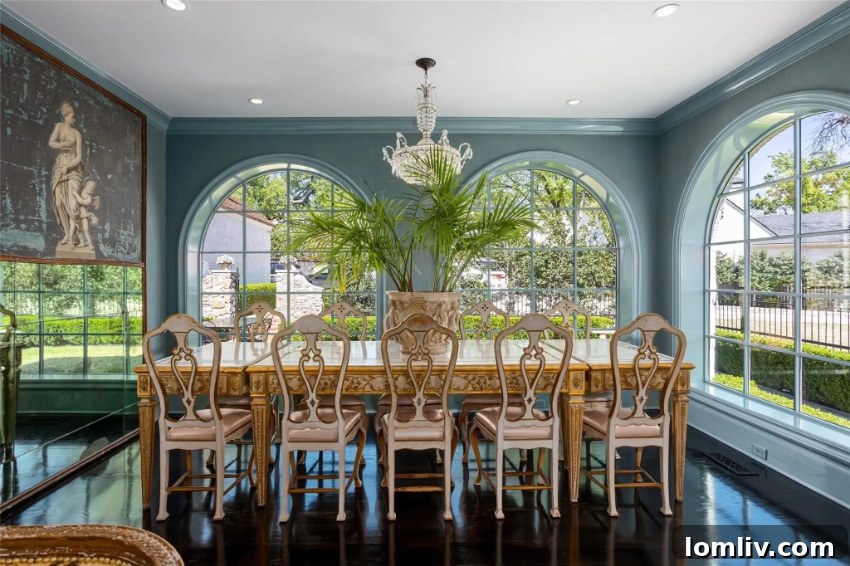 Exterior view of charming English Tudor