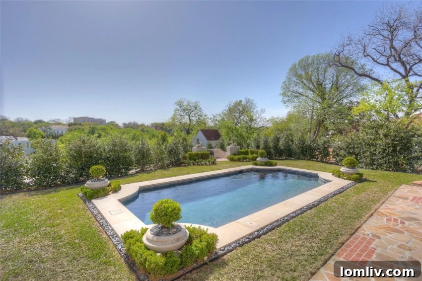 Fort Worth luxury home exterior detail