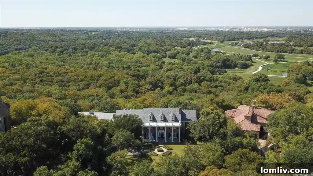 Fort Worth luxury Georgian Revival home