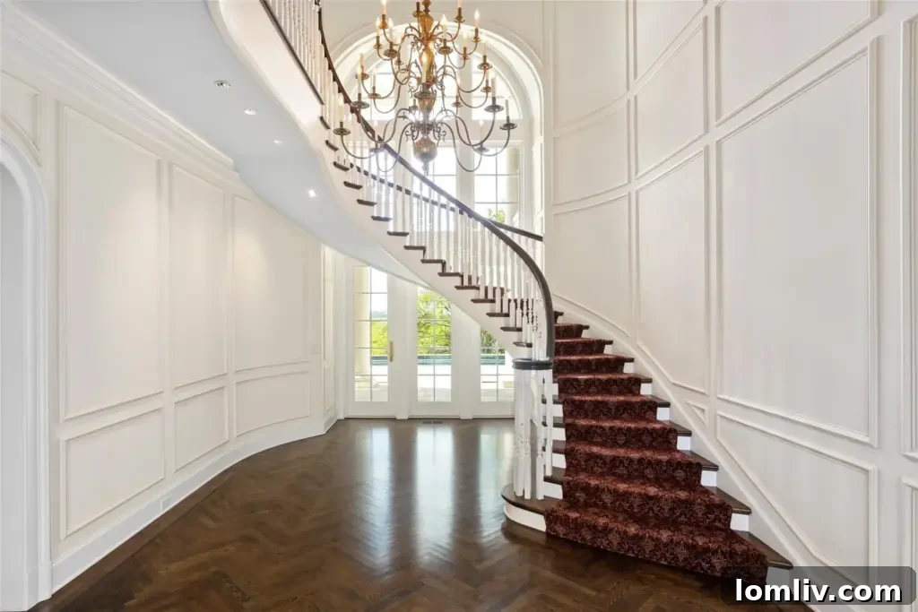 Elegant interior of Fort Worth luxury home