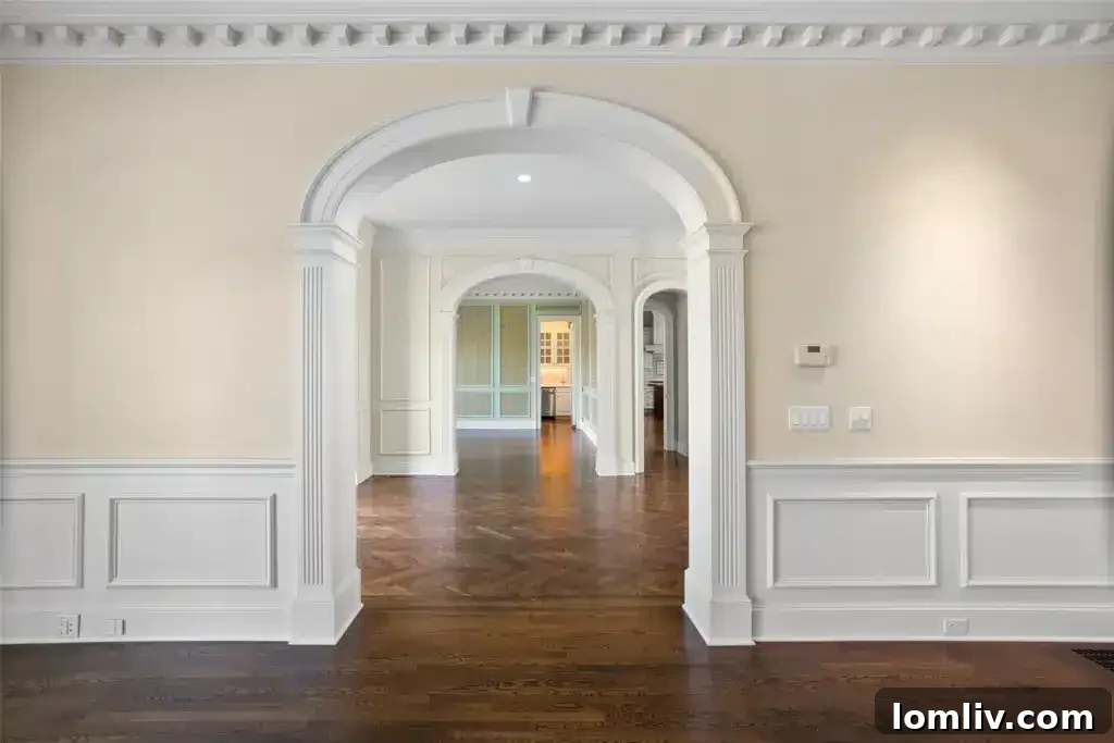 Luxury living room Fort Worth