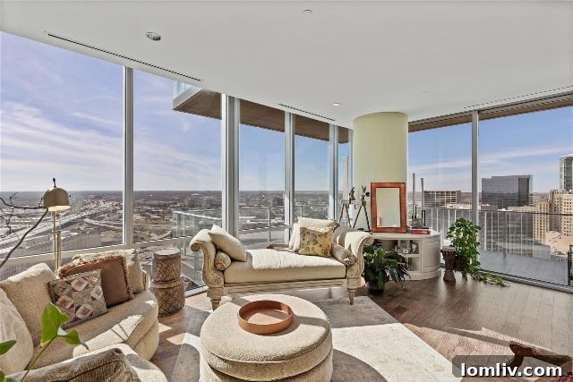 Omni Residences Fort Worth Unit 2201 Dual Views