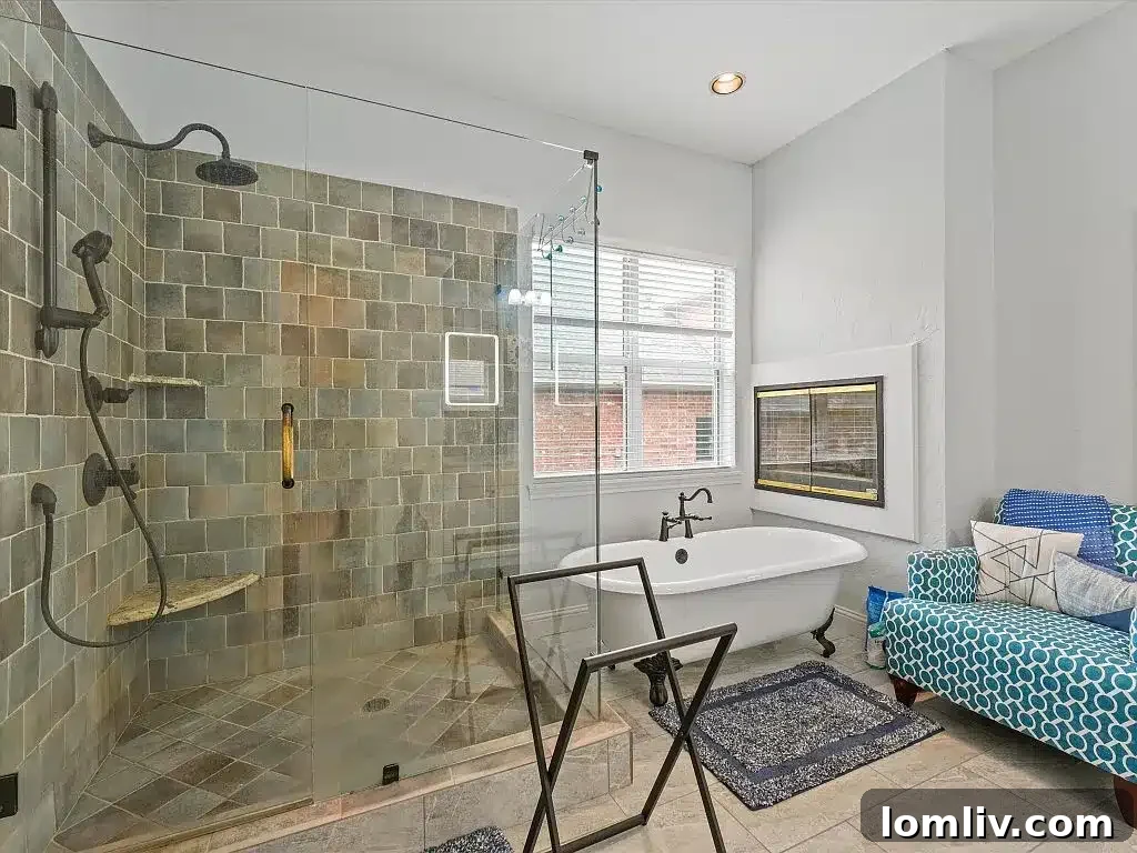 Expansive outdoor deck perfect for enjoying waterfront views in Rowlett.