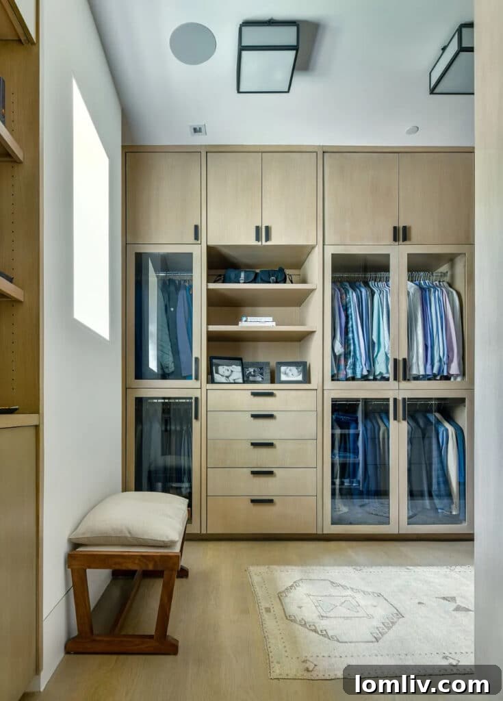 Modern Spanish Revival shower with elegant tiles