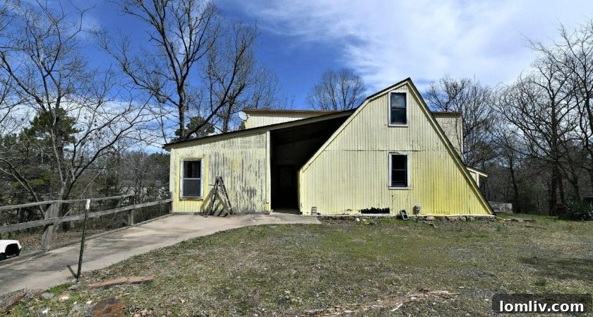 Mena, Arkansas Home Renovation: Farmhouse Chic Dreams