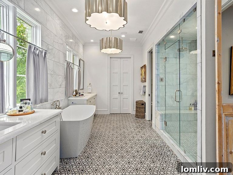 Crestline Contemporary Luxury Bathroom