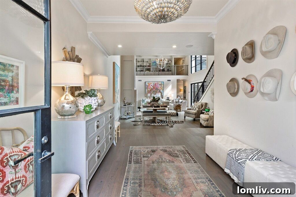 Crestline Contemporary Entrance