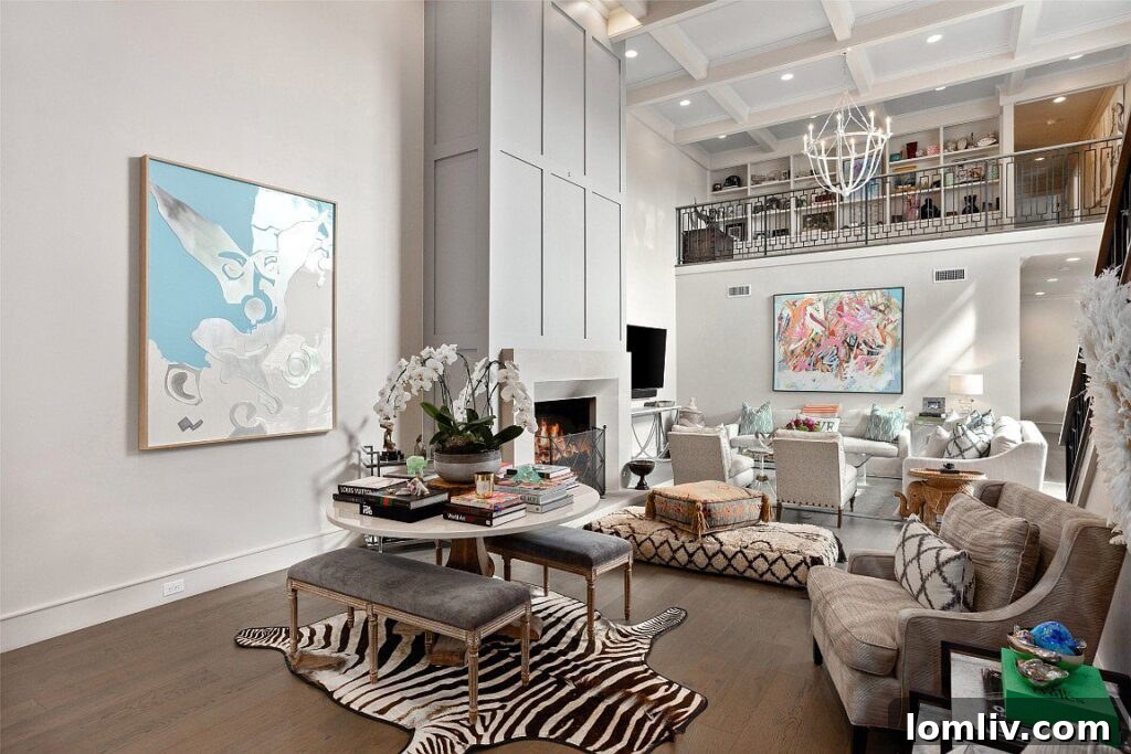 Crestline Contemporary Living Room