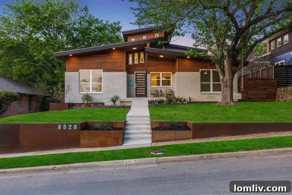 Family-friendly renovated home on Thunderbird Lane in Dallas's Lake Highlands