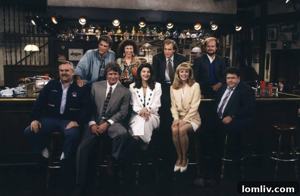 Heritage Auctions Unveils Television's Iconic Memorabilia From Dwight Schrute to Don Draper 4 The original Cheers bar set, a centerpiece of the Comisar Collection, featured in all 275 episodes