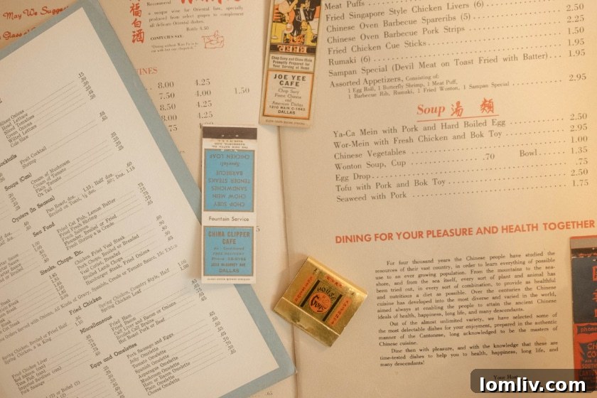 A captivating visual from “Leftover: The Legacy of Chinese Cuisine in Dallas” exhibition, highlighting cultural artifacts.