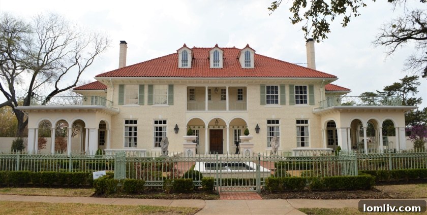 The elegant Kessler Mansion, a featured home in a previous Preservation Dallas Home Tour, exemplifying Dallas's architectural heritage.