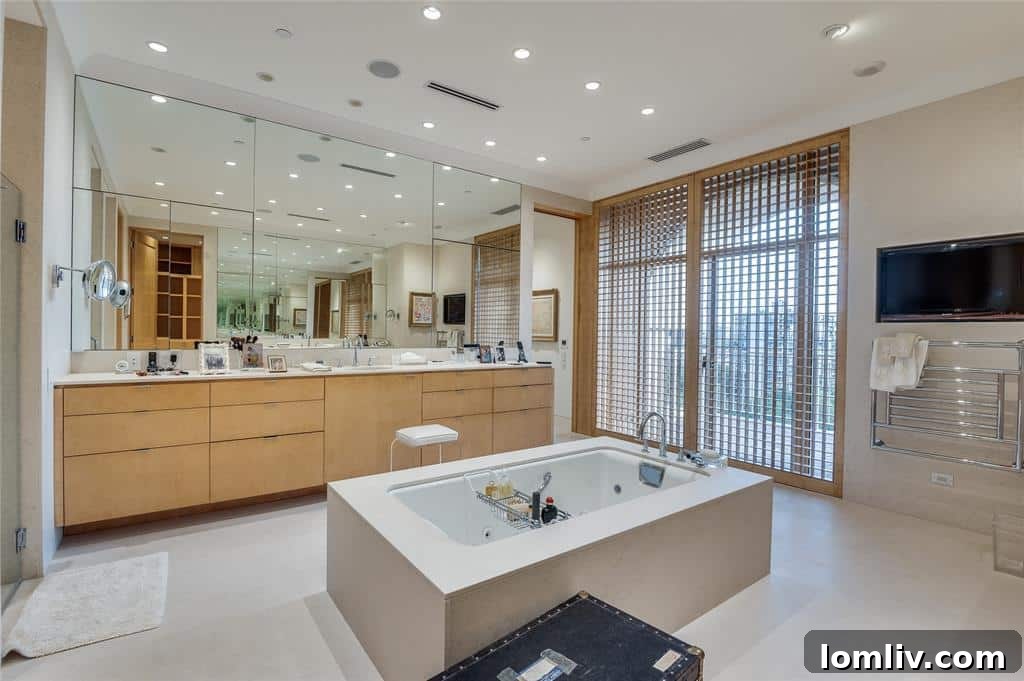 Private balcony off the primary bedroom, offering an intimate outdoor space