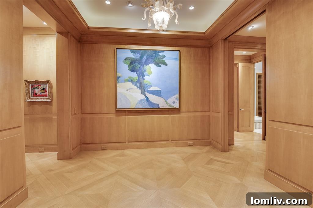 Elegant dining area within Unit 9W, perfect for entertaining guests