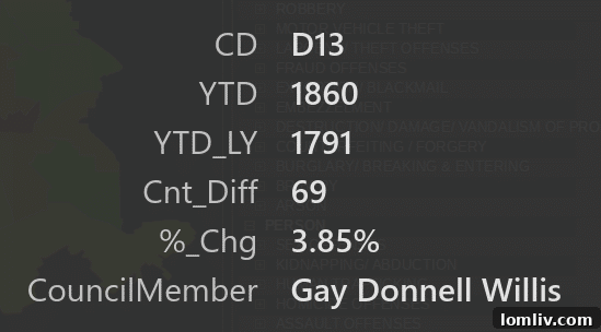 Social media comments from concerned Dallas residents regarding local crime and safety.