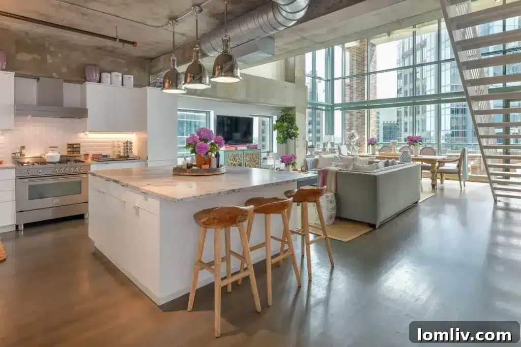 Standout Uptown Loft at 1999 McKinney Avenue Listed by Selden Tual 2 Uptown Dallas Luxury Loft