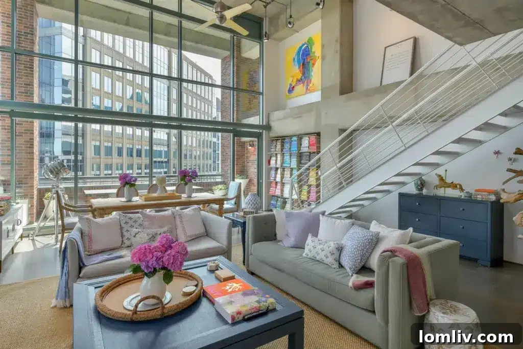 Standout Uptown Loft at 1999 McKinney Avenue Listed by Selden Tual 3 Uptown Dallas Loft Interior