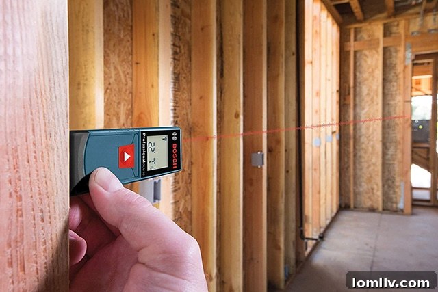 Bosch Laser Distance Measure for accurate measurements