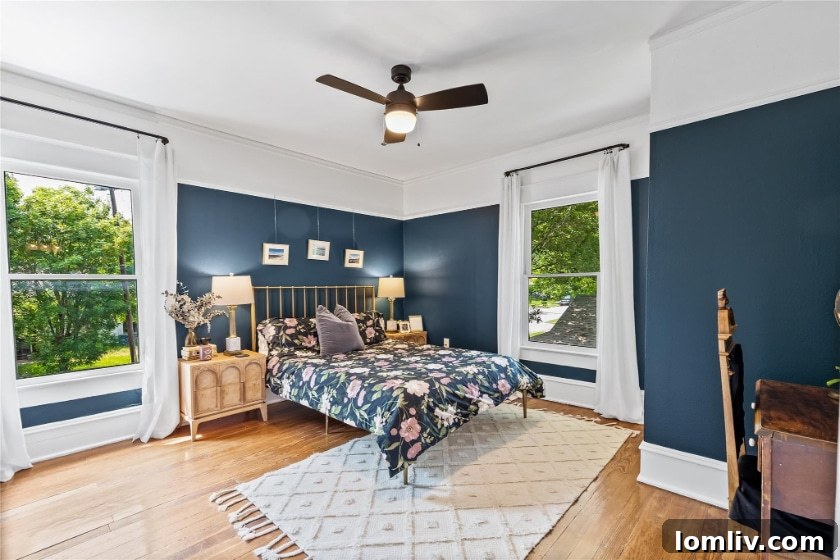 Close-up of the exquisite Zellige tile backsplash in the renovated kitchen, sourced from Riad Tile.