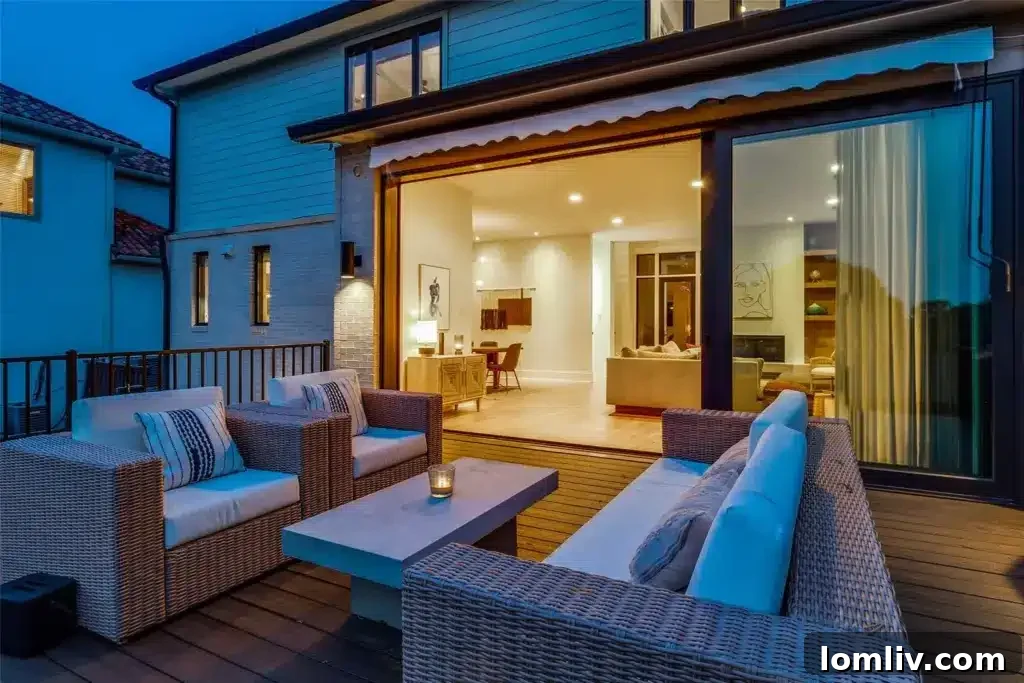 Primary suite with generous dimensions, custom closet, and spa-like ensuite bath