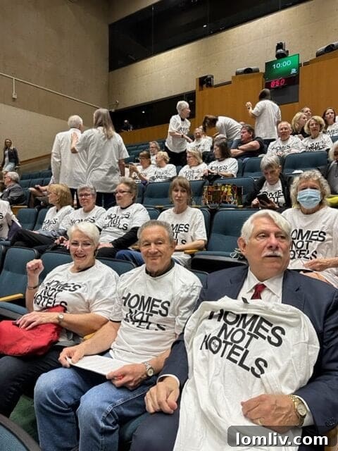 Dallas residents gathered at a City Council meeting, expressing their views on critical urban policy, particularly regarding short-term rental regulations.