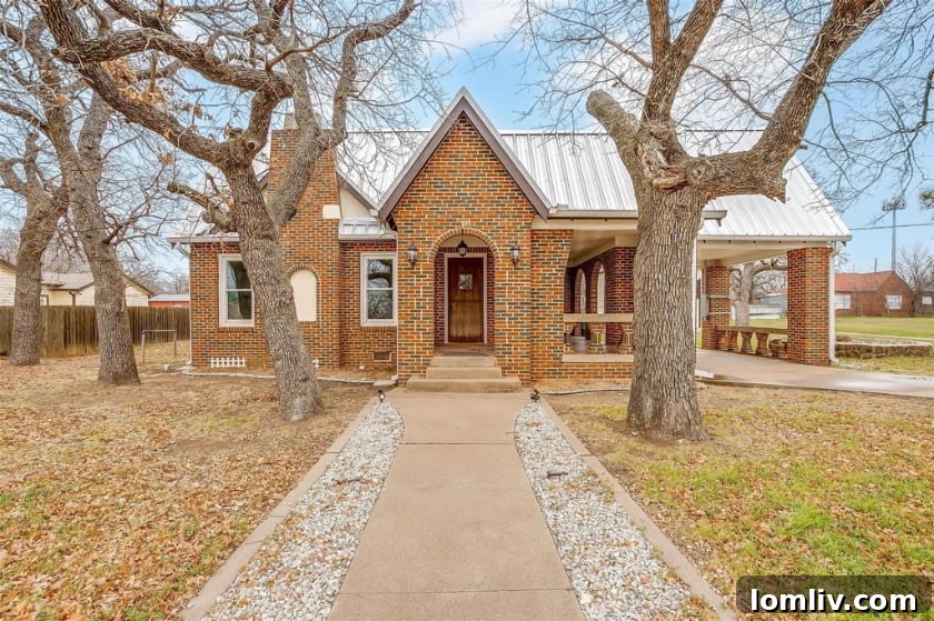 Charming red brick Tudor home in Mineral Wells