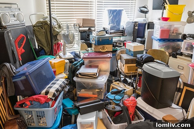 Junk King's Renee Ferguson: Your Junk's National TV Spotlight Awaits 3 Cluttered garage space before junk removal.