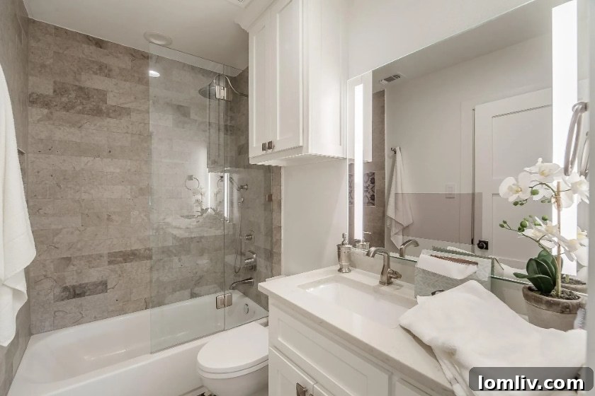 Bright and airy interior space, emphasizing open concept living