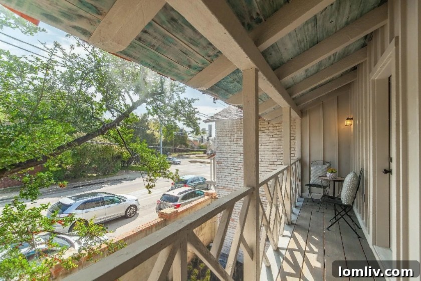 Inviting entryway of the Dilbeck Ranch Duplex
